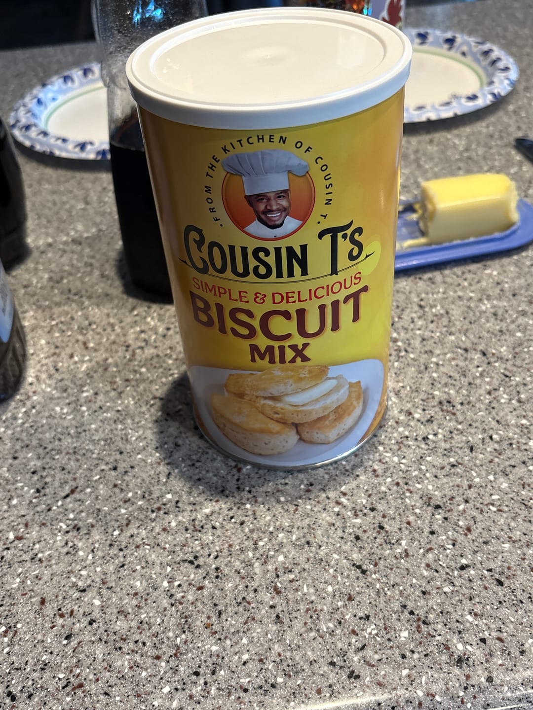 Customer photo review of Cousin T's Biscuit Mix