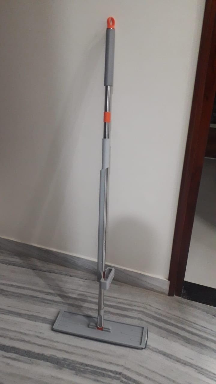 Customer photo review of 360° Flat Mop – Wet & Dry Floor Cleaner