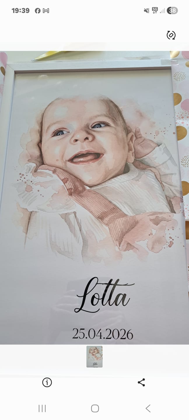 Customer photo review of 🎁 Digitales Kunstwerk per E-Mail