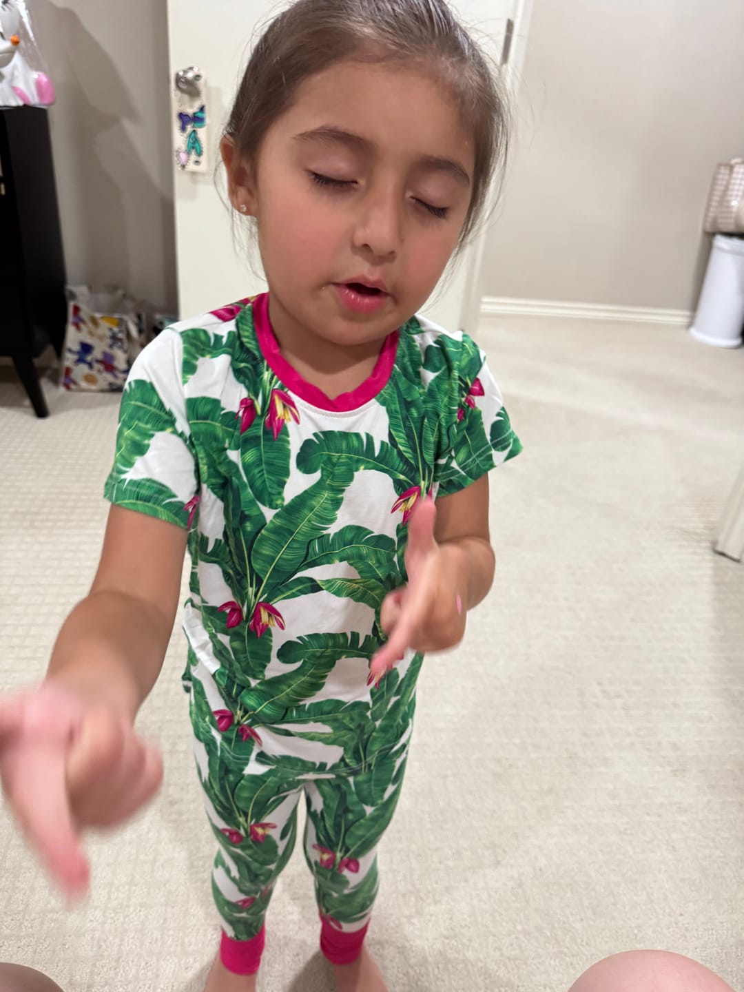 Customer photo review of Girls Sleepwear Mystery Bag (Final Sale)