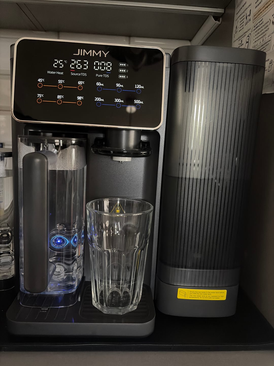 Customer photo review of R9 Countertop Reverse Osmosis Water Purifier