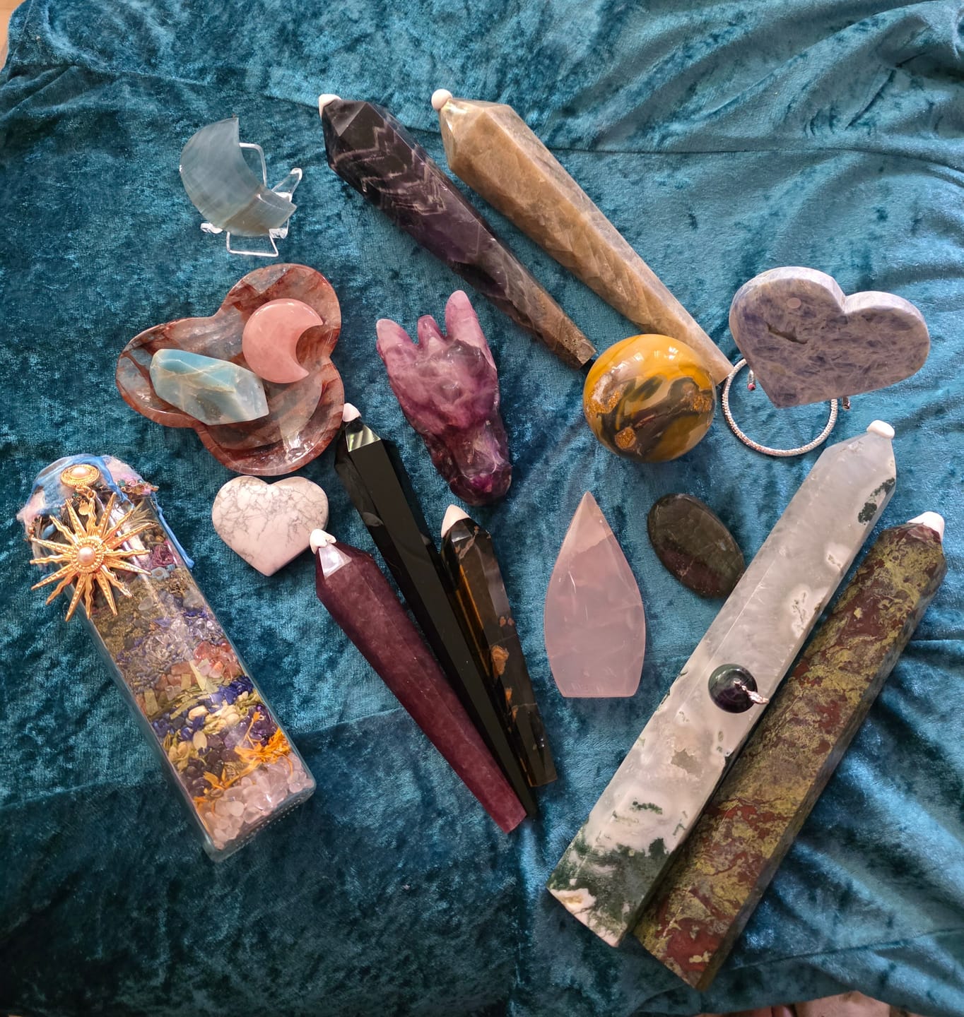 Customer photo review of Dragon Blood Stone Point