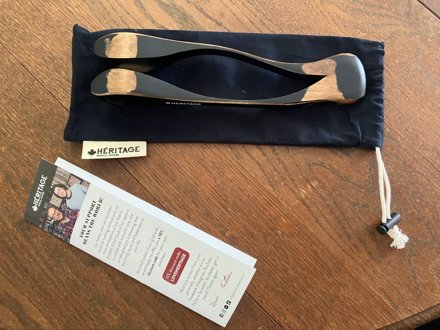 Customer photo review of Musical Spoons