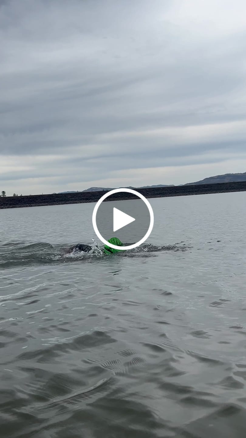 Customer video review of NanoClear™ Recon Swim Goggles Clear - (Black)