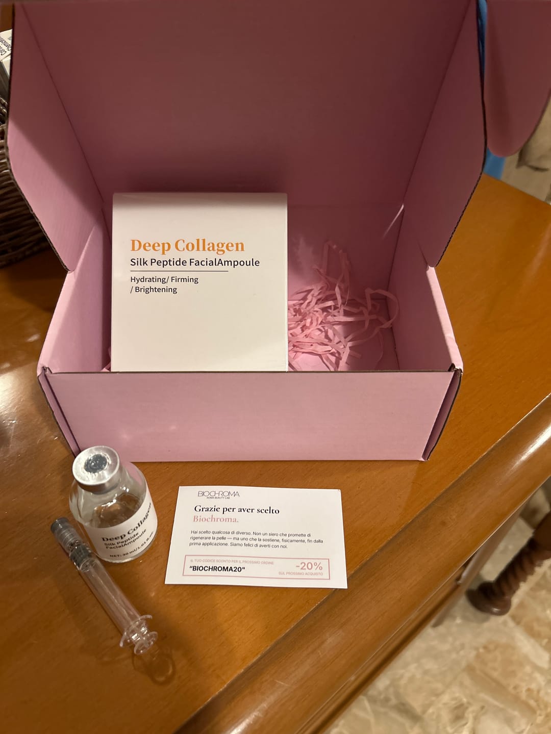 Customer photo review of BioChroma – Siero Coreano Effetto Lifting dalla Prima Applicazione