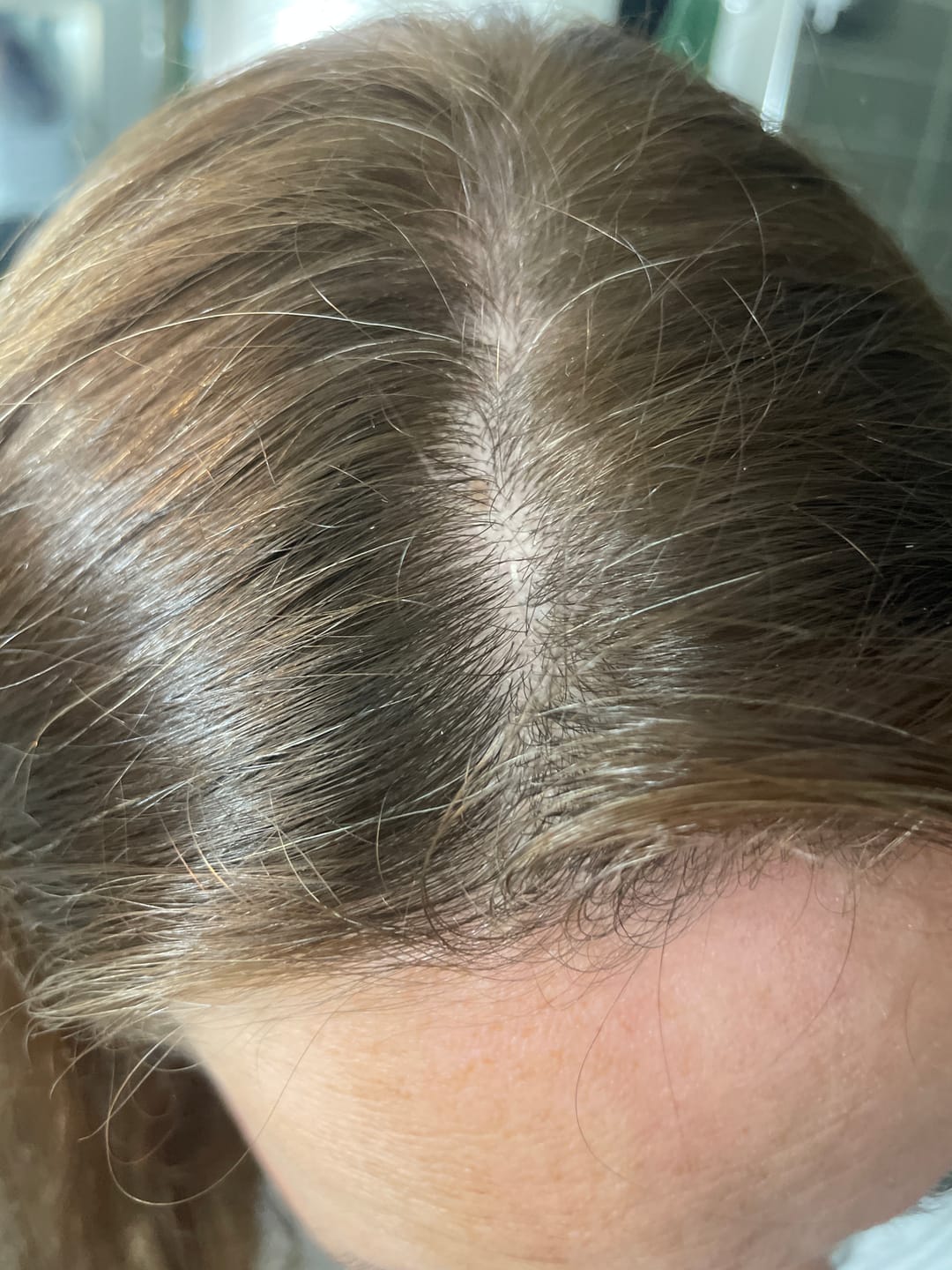 Customer photo review of Instant Dye Shampoo