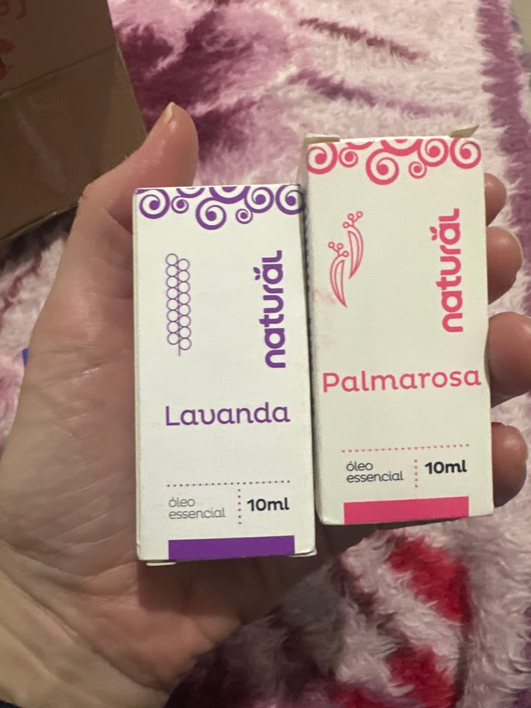 Customer photo review of Óleo Essencial Natural de Palmarosa 10ml