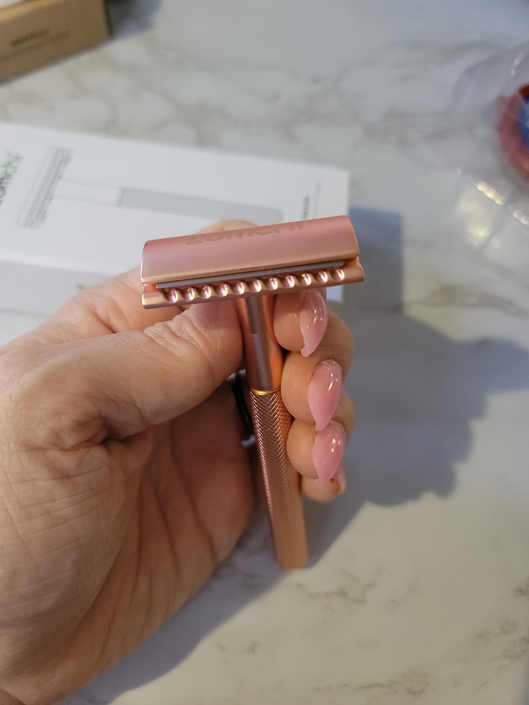 Customer photo review of SKINRAZR™ — Rasuradora de precisión para una piel suave