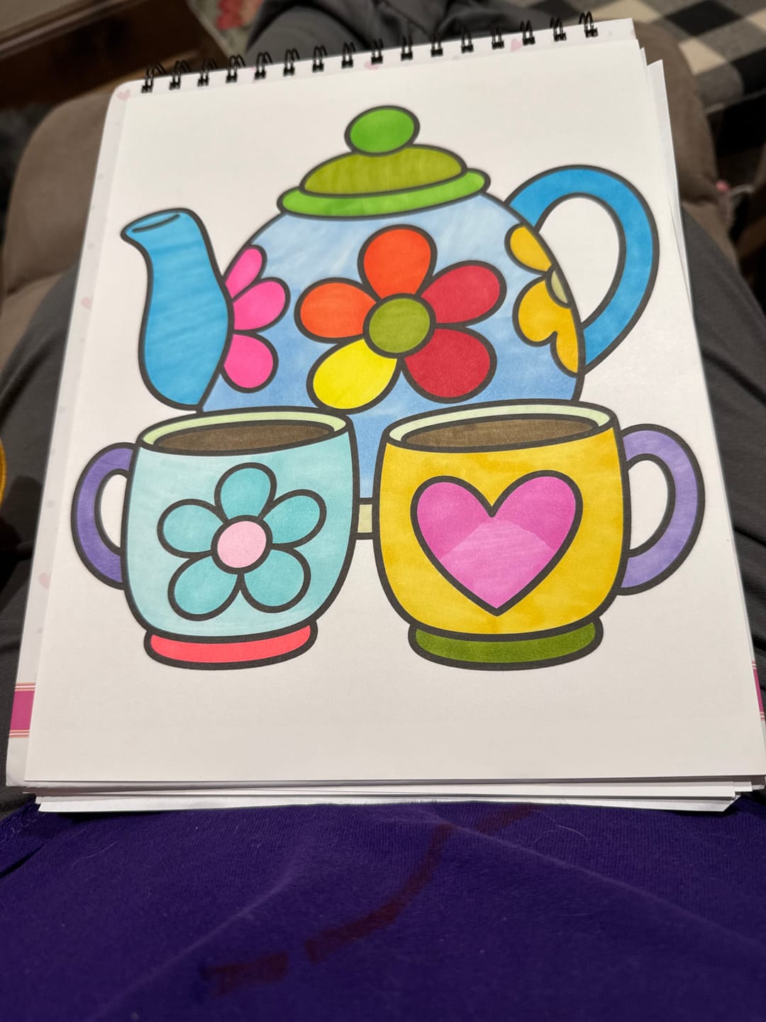 Customer photo review of Ohuhu Honolulu B V250 / V46 Individual Marker, Brush & Fine