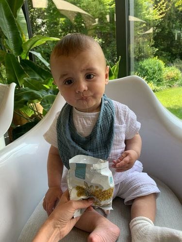 Customer photo review of Puffs Plátano Zapallo Individual
