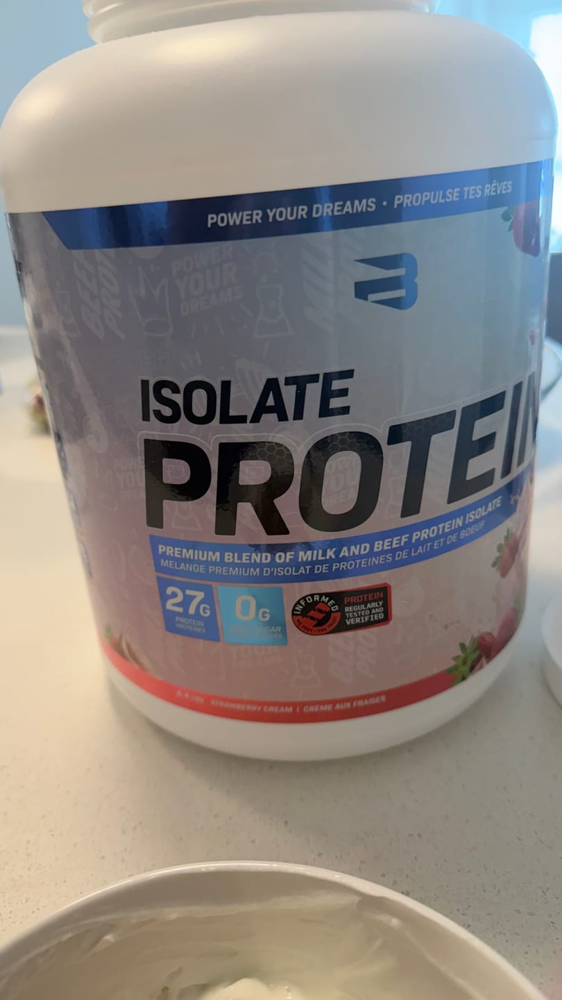 Customer photo review of Isolate Protein