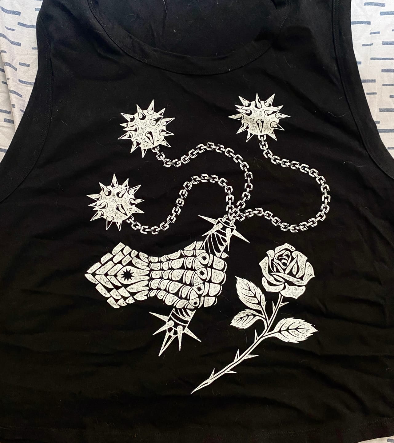 Customer photo review of Holy Rose Crop Tank