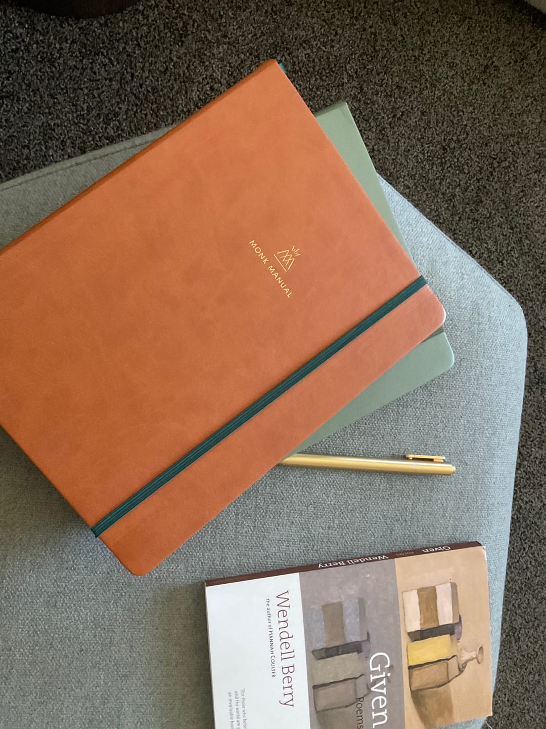 Customer photo review of Monk Manual™ Weekly Planner