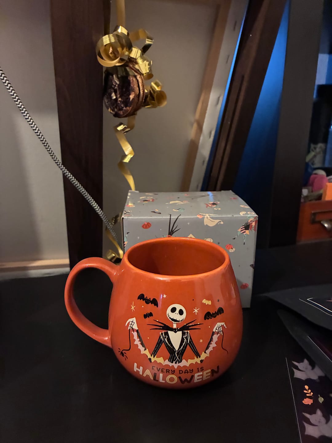 Customer photo review of Disney The Nightmare Before Christmas Jack Skellington Halloween Tasse – 400 ml