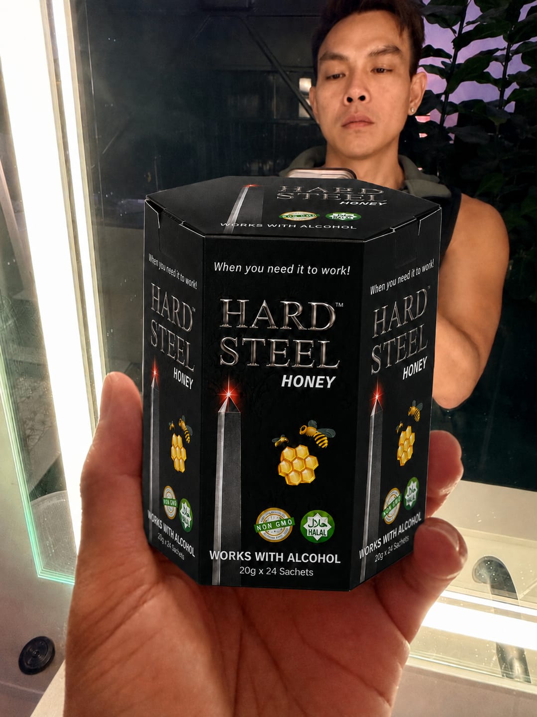 Customer photo review of Solid Steel Ha*d Steel Honey
