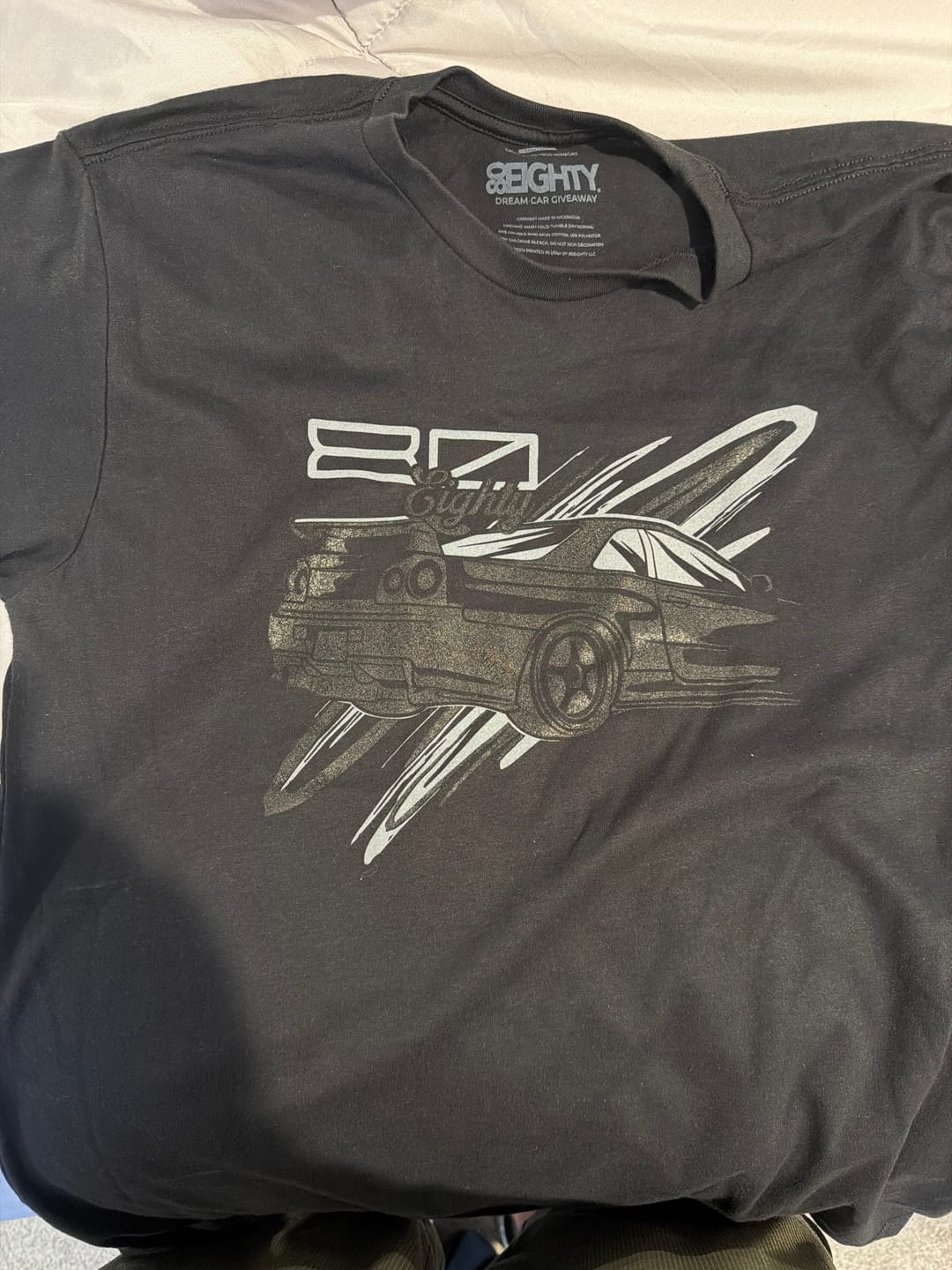 Customer photo review of 80Eighty® Swoosh Shirt