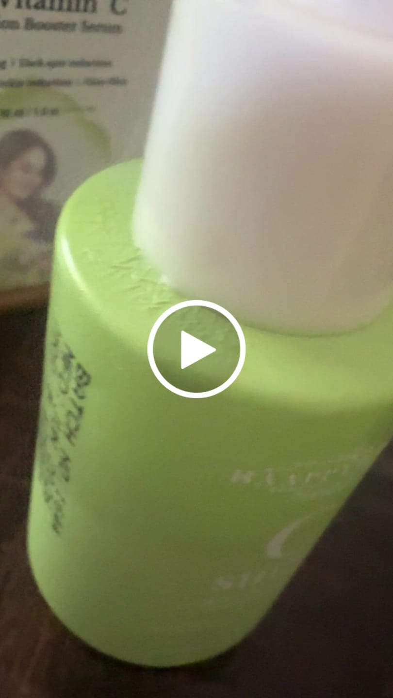 Customer video review of C Shine 20% Vitamin C Absorption Booster Serum (30 ml)