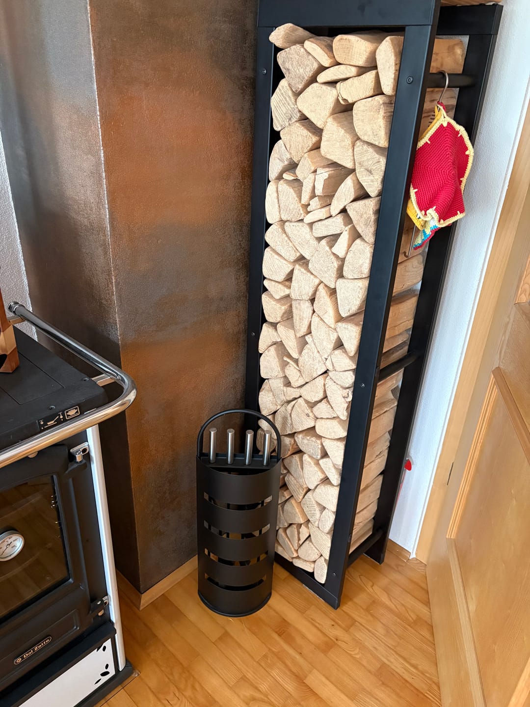 Customer photo review of Kaminholz Buche als Rolle