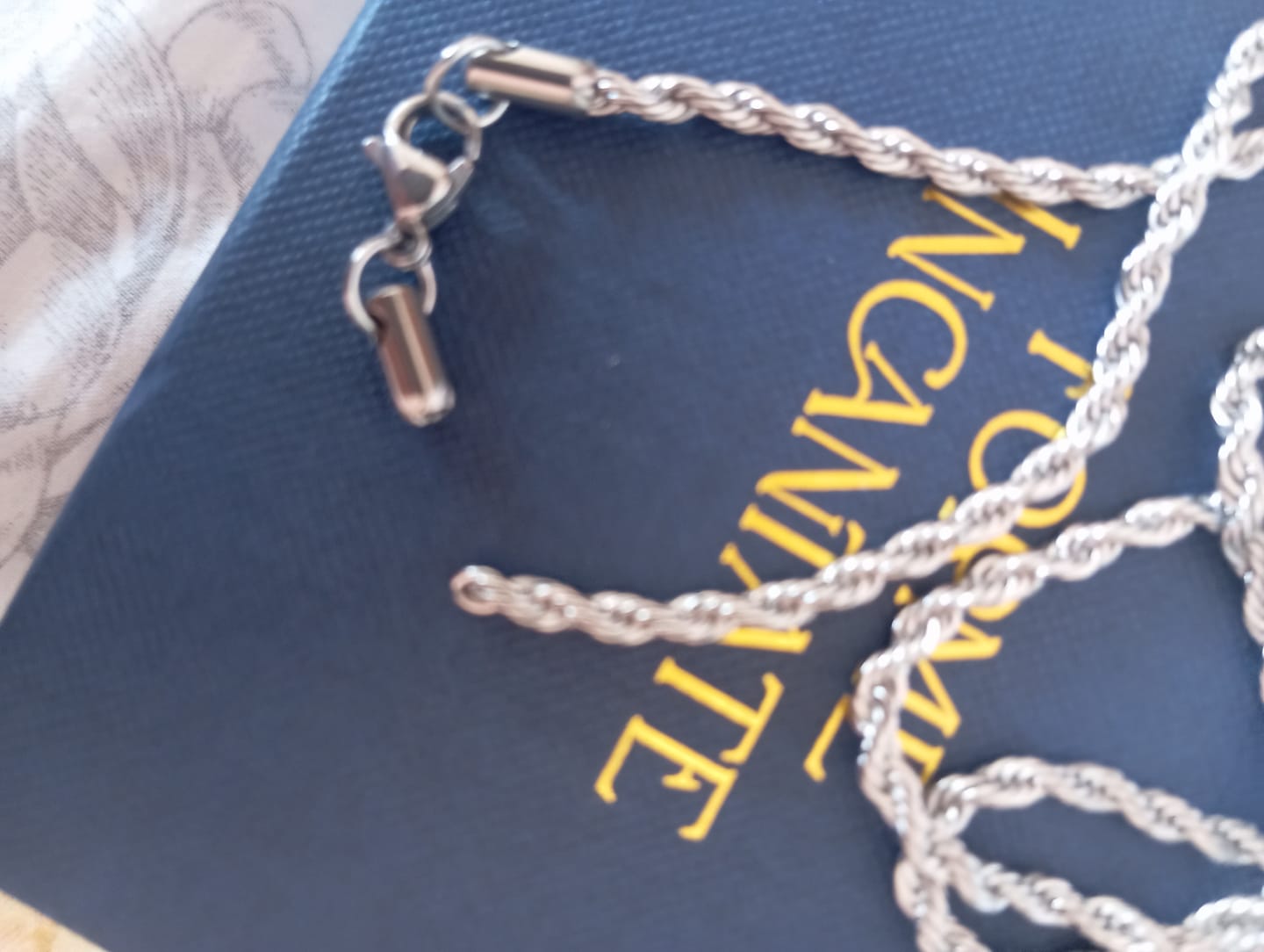 Customer photo review of Collana Memory Foto Incisa