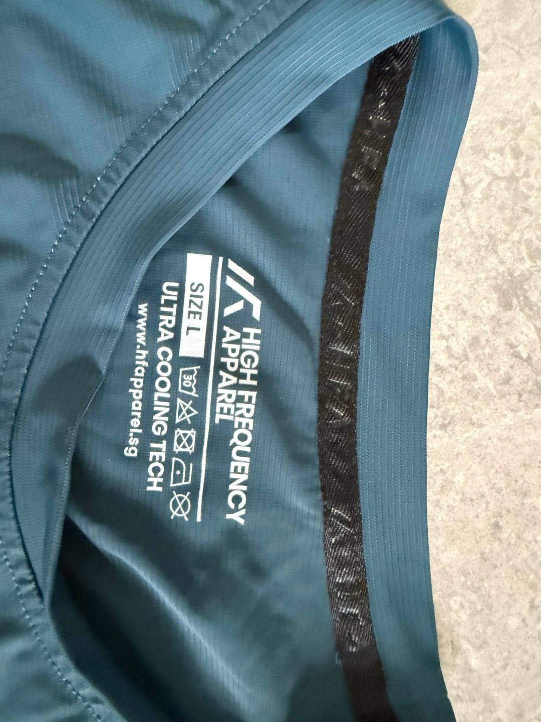 Customer photo review of Lux Cooling Dri-Fit Crew Neck Short Sleeve T-Shirt