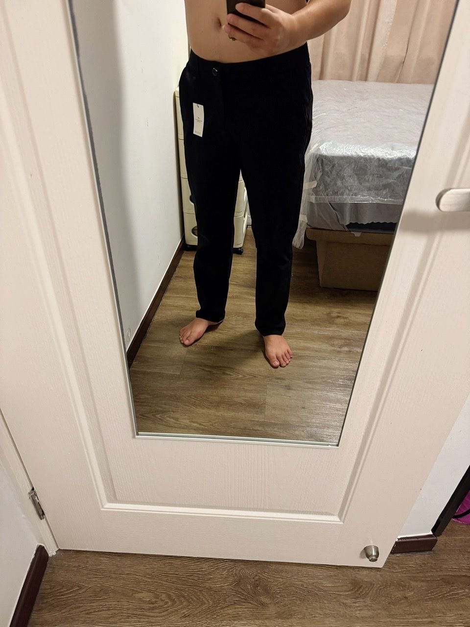 Customer photo review of Slim Fit Chino Pants