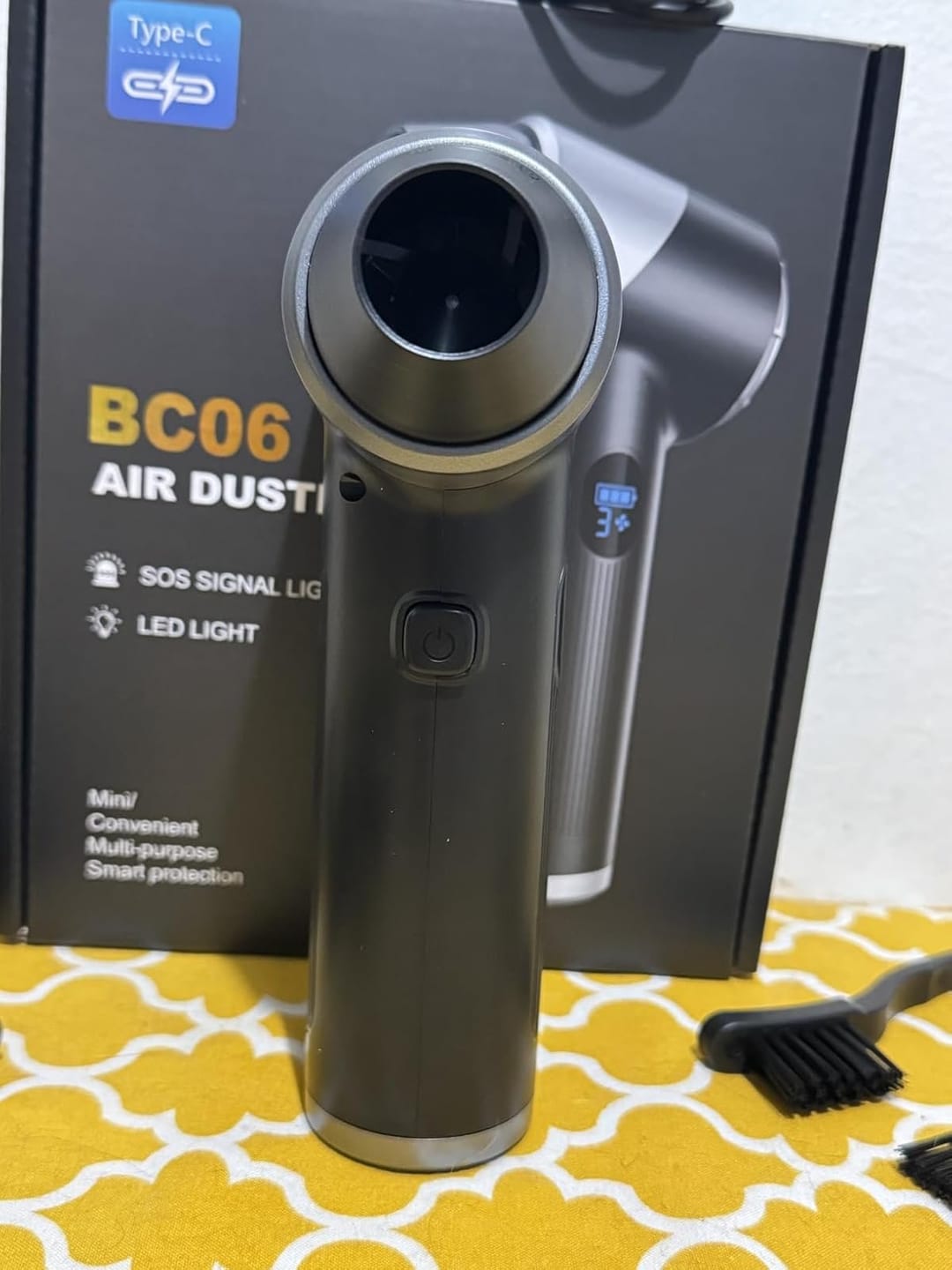 Customer photo review of BOLTHUT™ Cordless Air Duster Blower — 130,000 RPM Turbo, 4 Speeds