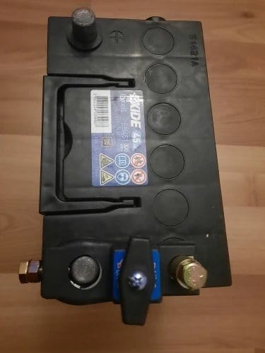 Customer photo review of BOLTHUT™ Battery Disconnect Switch — Master Kill Switch, No Drain