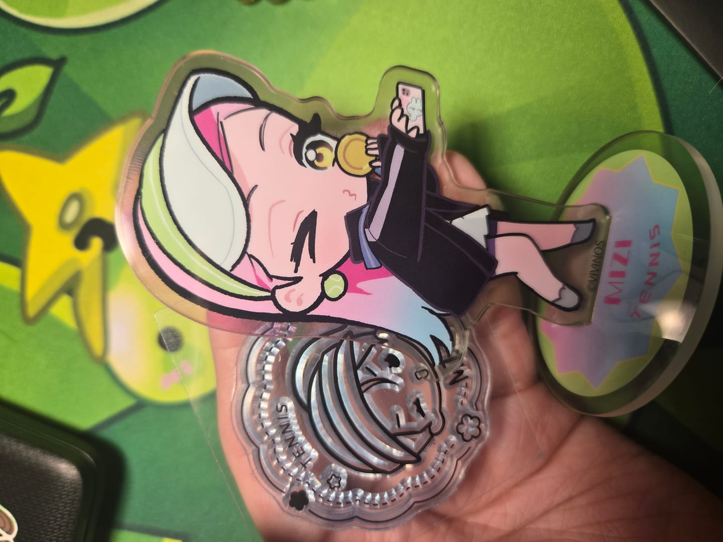 Customer photo review of Alien Stage Love Series Acrylic Stamp