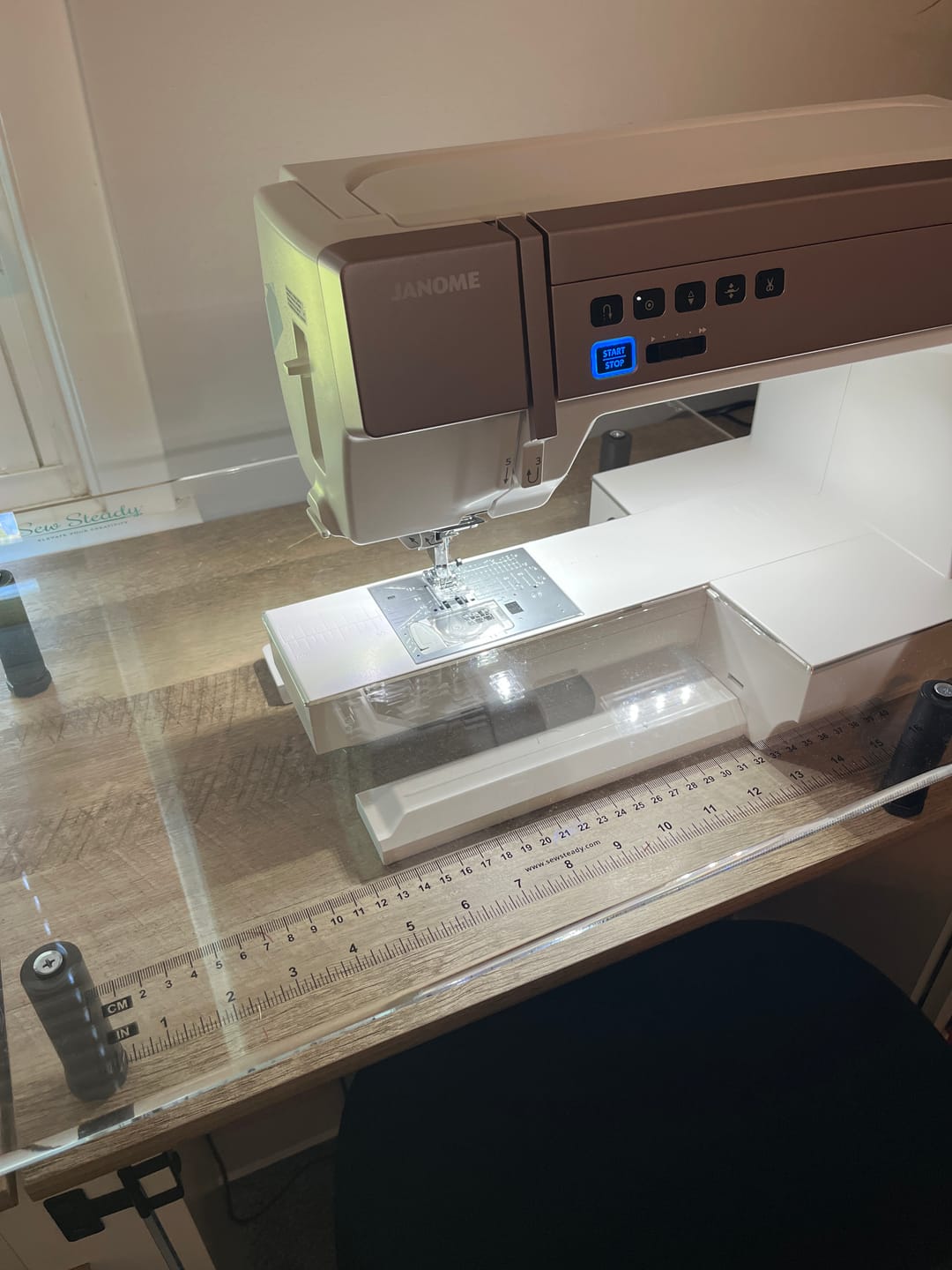 Customer photo review of Sew Steady Sewing Machine Extension Table