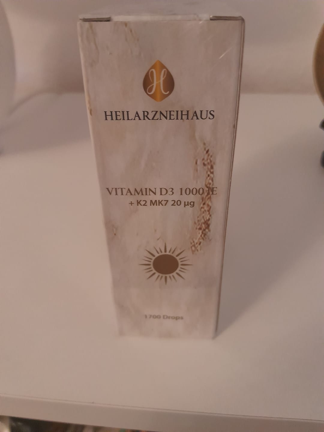 Customer photo review of Vitamin D3 + K2 Tropfen 1000IE vegetarisch
