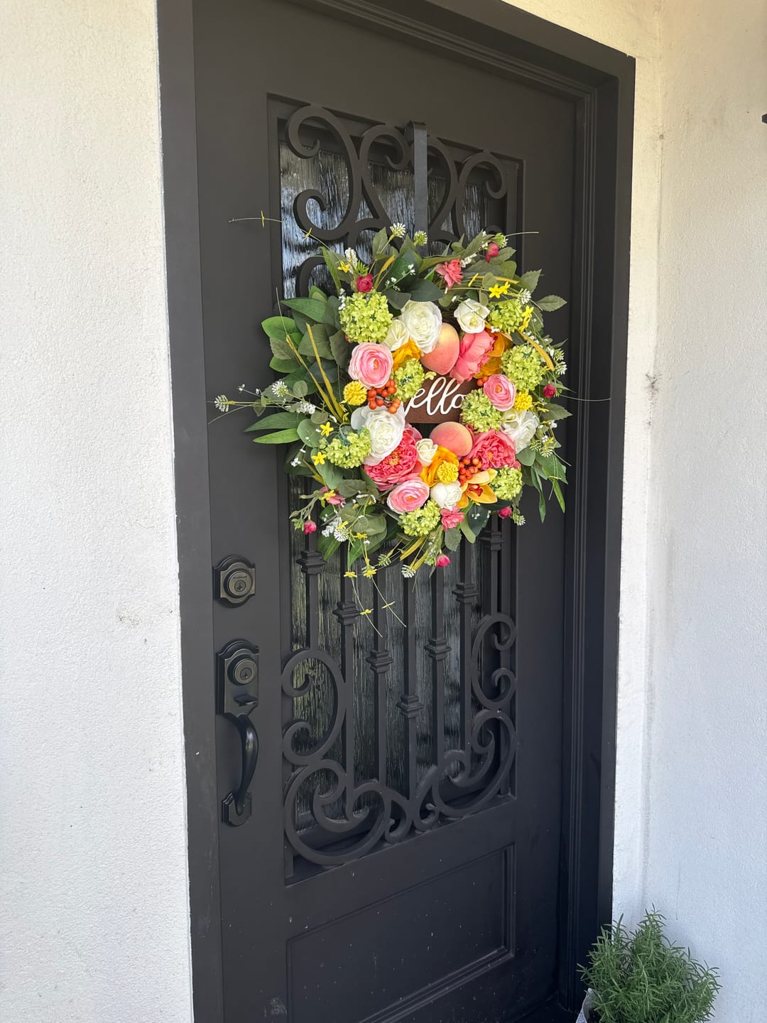 Customer photo review of Iron Door Exterior # ID07
