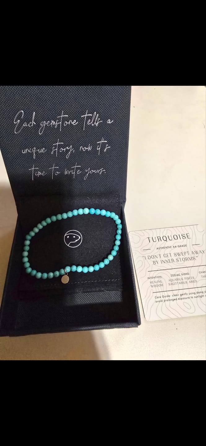 Customer photo review of Turquoise Bracelet Mini