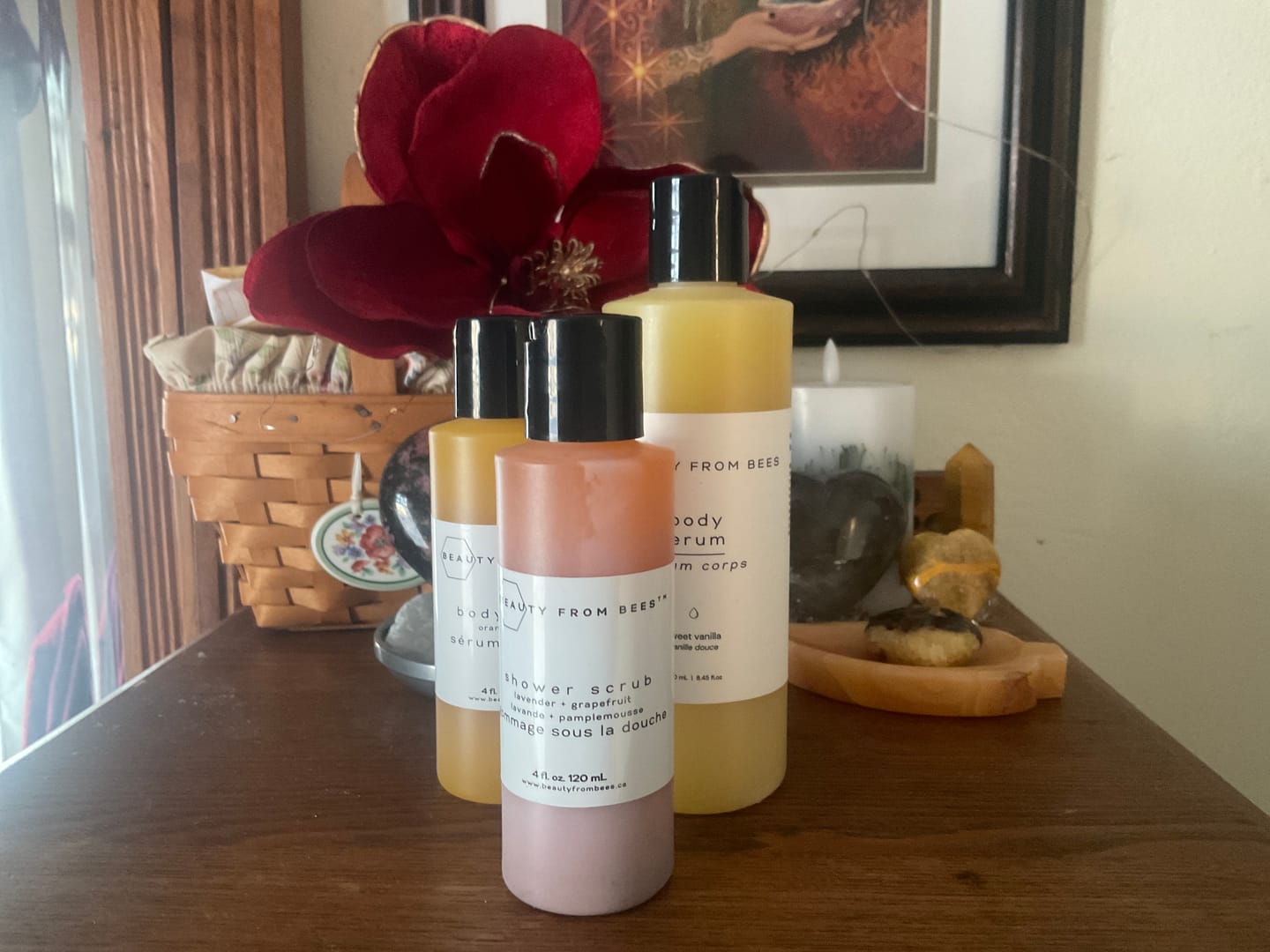 Customer photo review of Shower Scrub