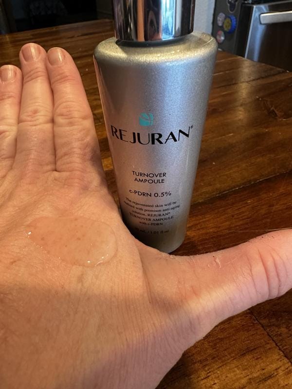 Customer photo review of Rejuran Turnover Ampoule