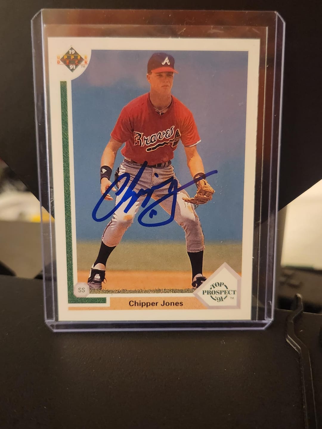 Customer photo review of Chipper Jones Autograph Signing