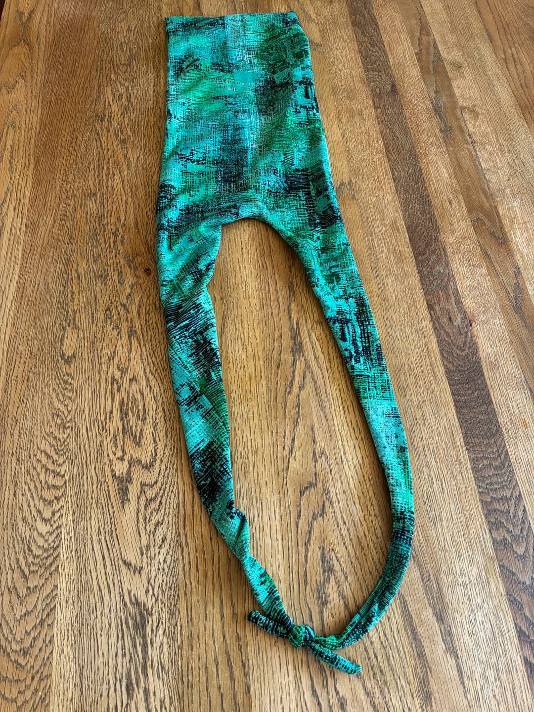 Customer photo review of Glitch Grid Digital Modal-Touch Jersey Fabric
