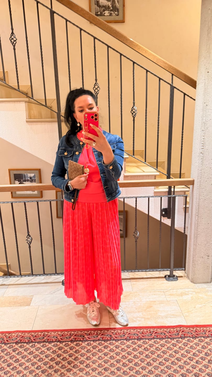 Customer photo review of Butterstoff Sommer Set PERFECT OUTFIT matcha/rosa