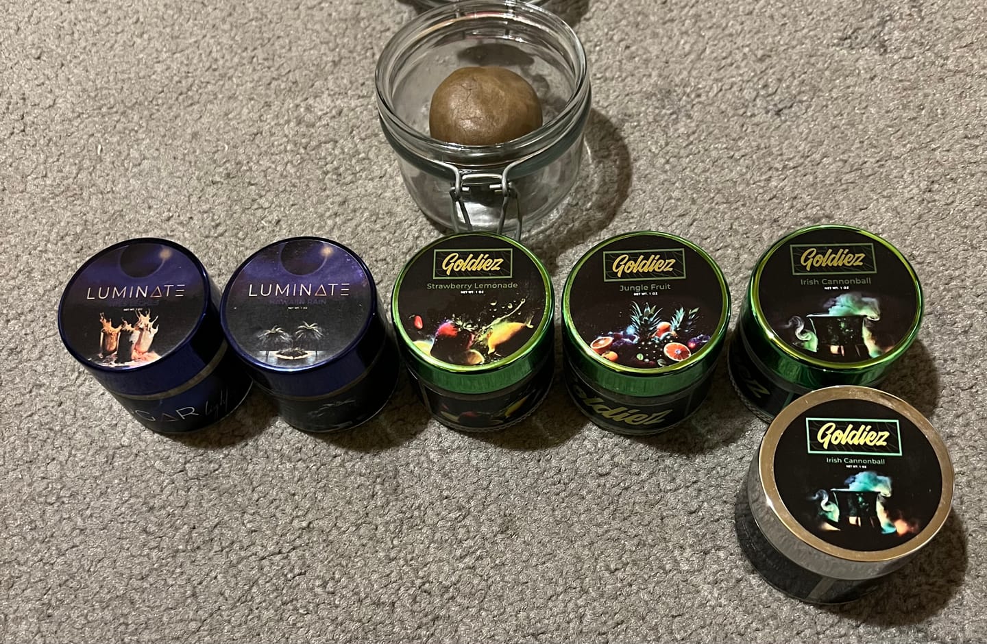 Customer photo review of LUMINATE Live Resin Sugar - 28 Grams