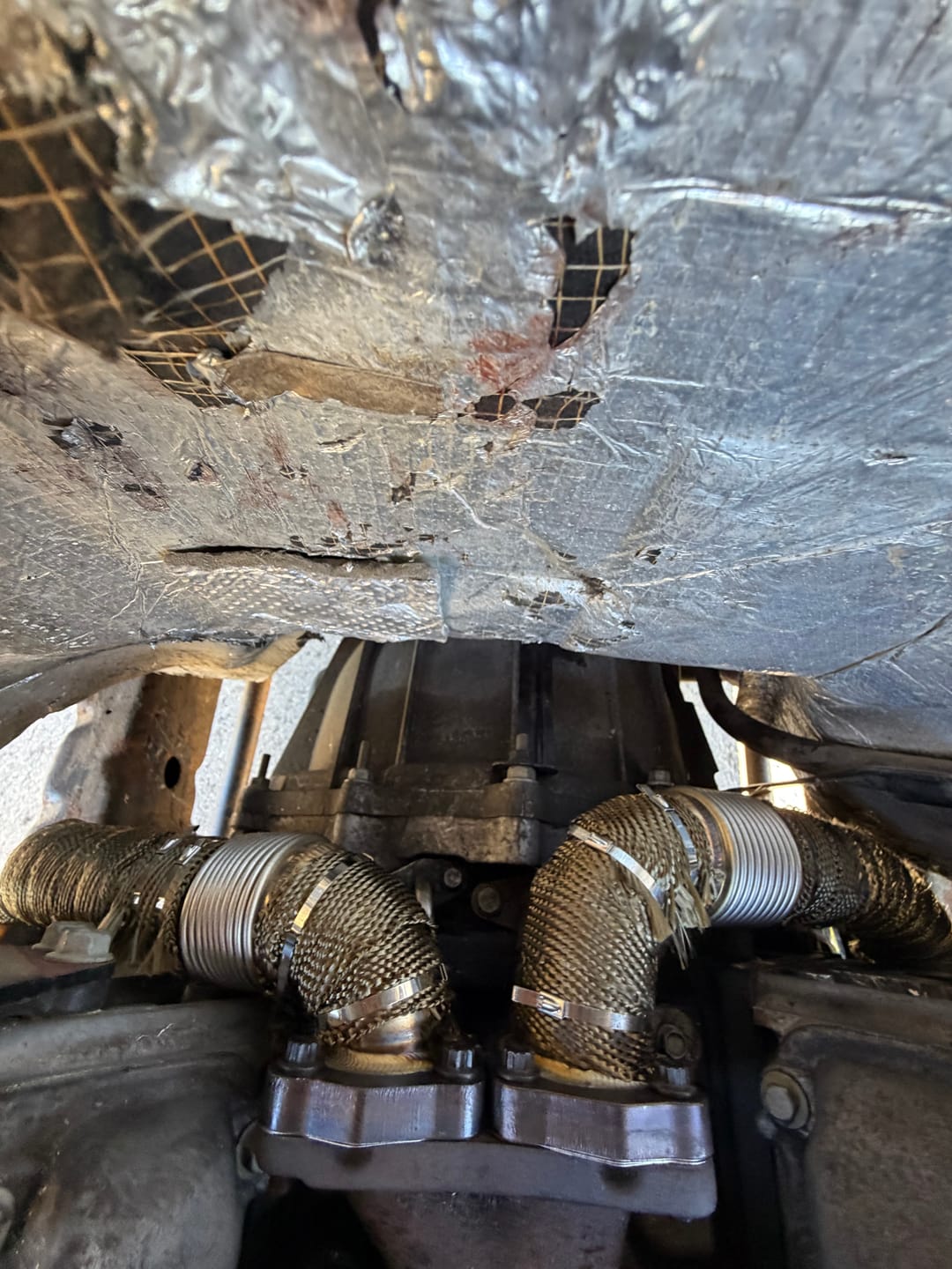 Customer photo review of 2017-2026 Duramax OEM Length High Flow Replacement Up-Pipes (116122000)