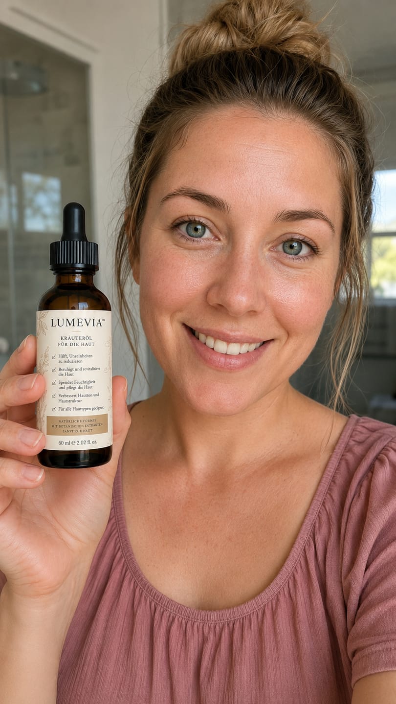 Customer photo review of Natürliches Öl gegen unerwünschte Gesichtshaare