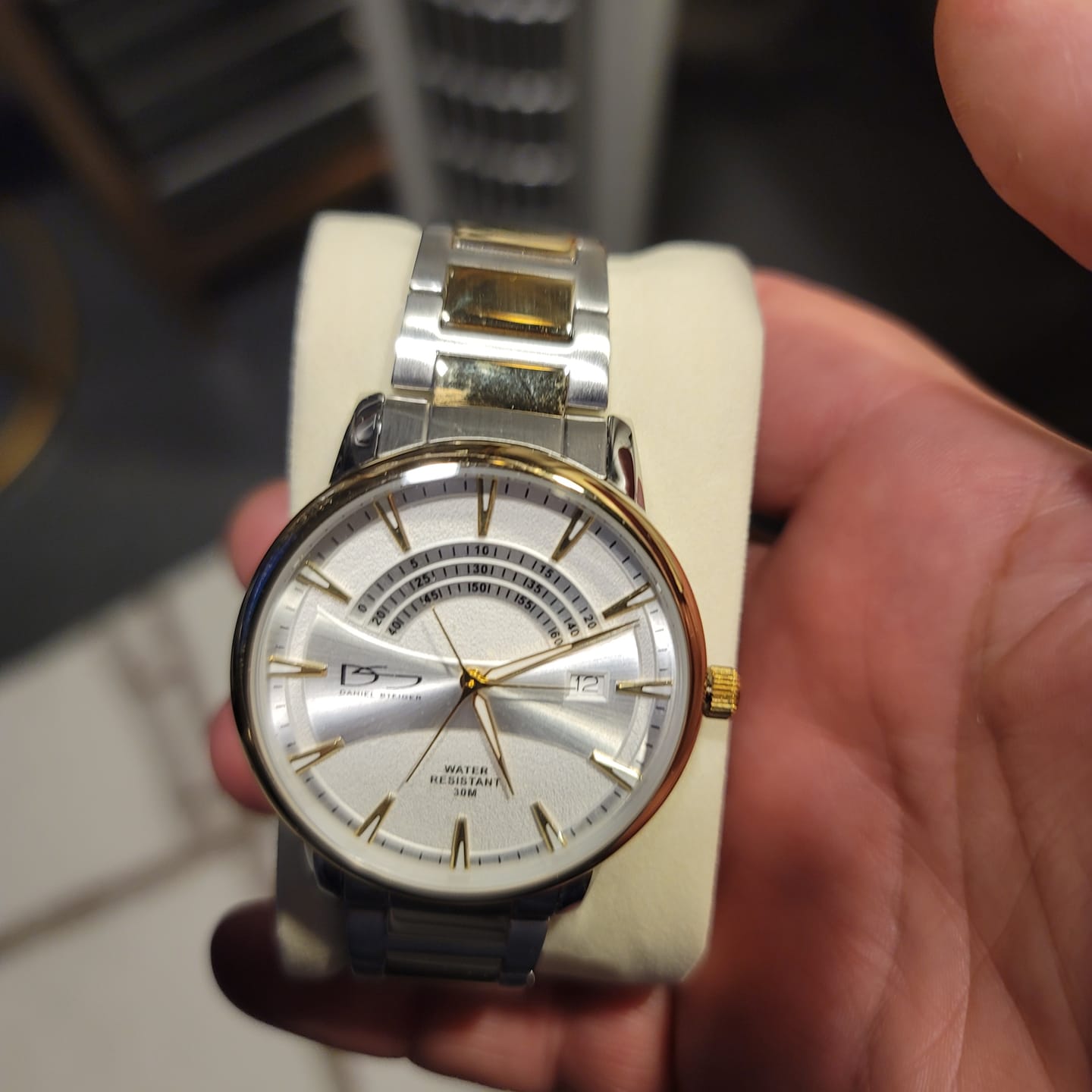 Customer photo review of Retro Master Men's Watch