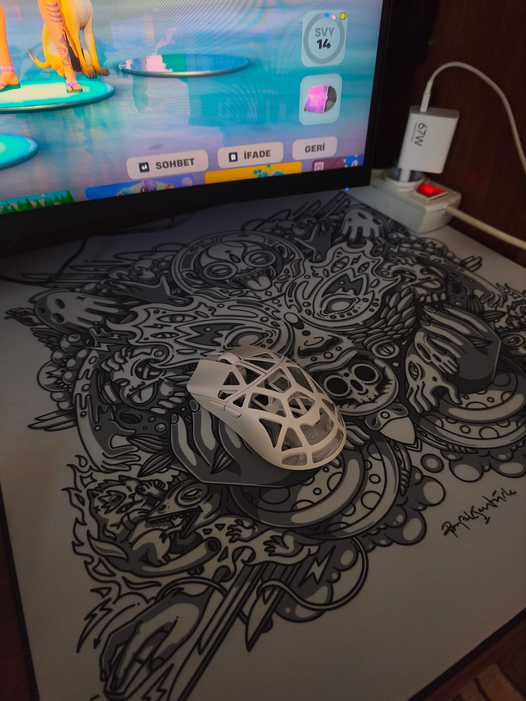 Customer photo review of WLMouse Beast X Max Magnezyum Wireless Mouse