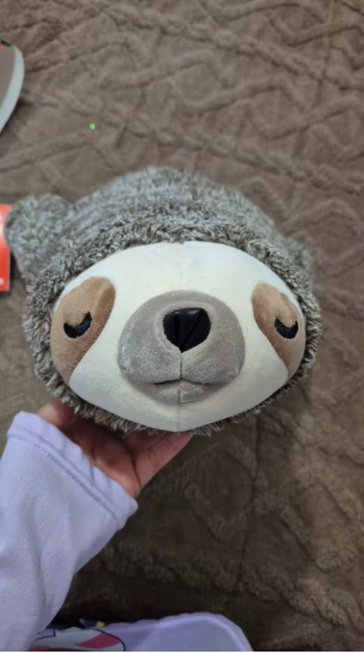 Customer photo review of The Littermate — Heartbeat & Warmth Puppy Sleep Toy