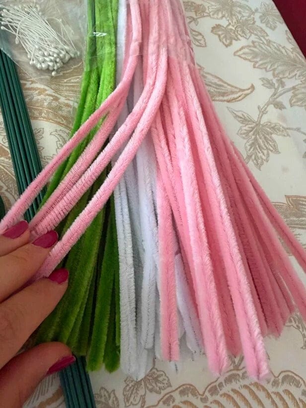Customer photo review of Şönil Çiçek Yapım Kiti