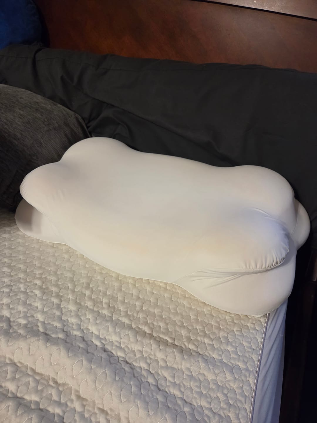 Customer photo review of CloudAlign™ Pillow