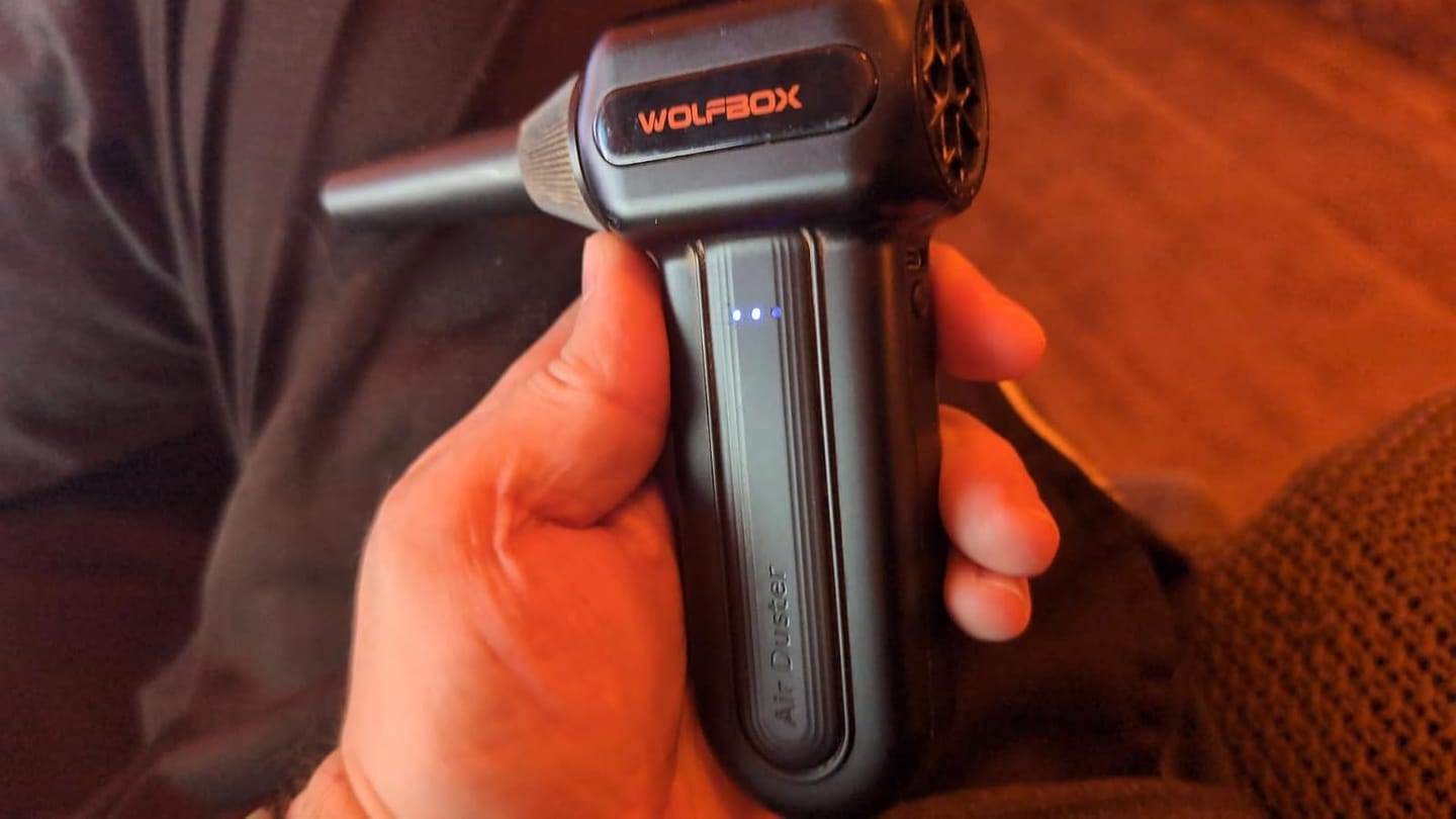 Customer photo review of BOLTHUT™ Cordless Air Duster Blower — 130,000 RPM Turbo, 4 Speeds