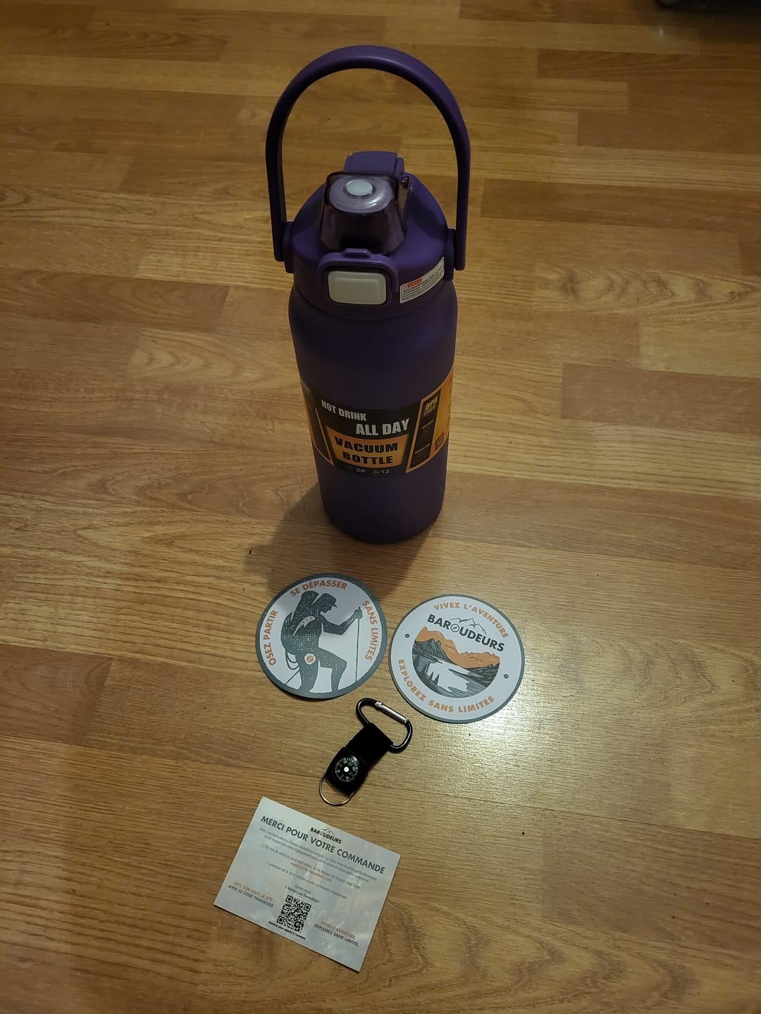 Customer photo review of Gourde Isotherme Avec Bec Verseur