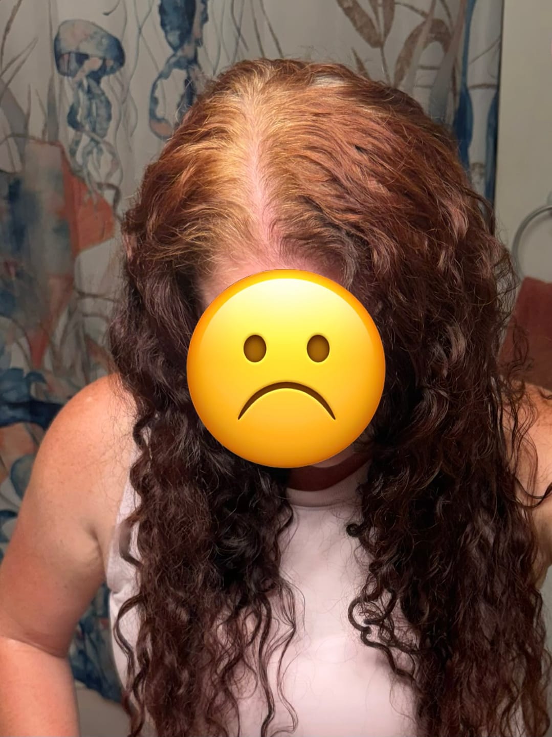 Customer photo review of Instant Dye Shampoo