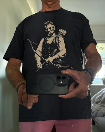 Customer photo review of Liberty Archer T-Shirt