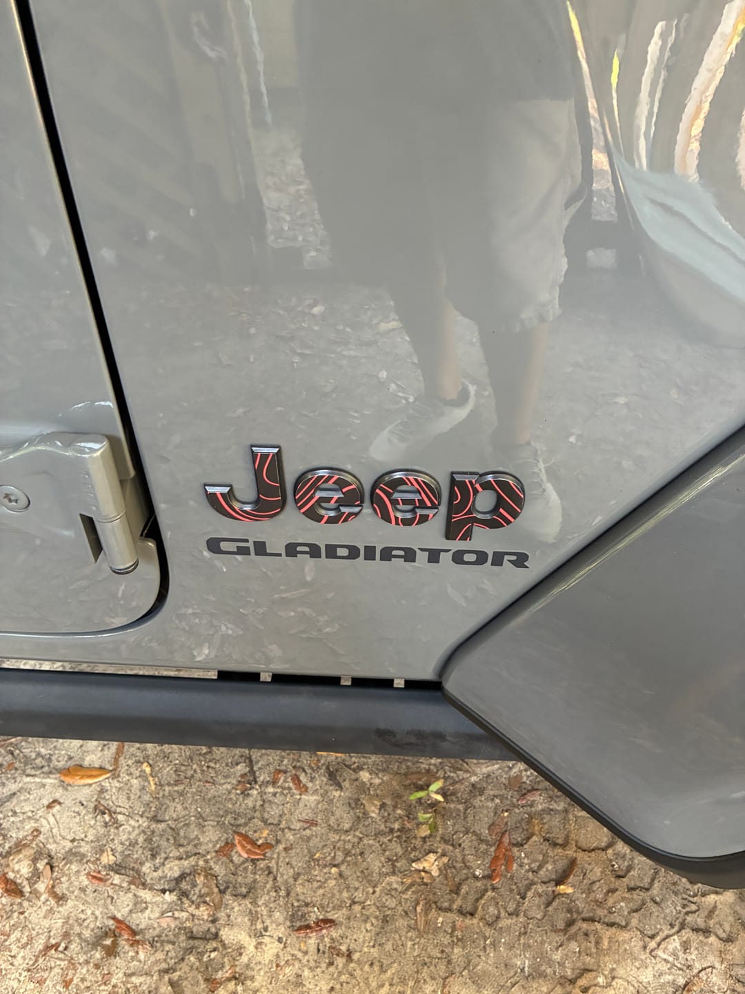 Customer photo review of JEEP Gladiator Emblem Overlay Decal Set | Fits 2020+ Jeep Gladiator